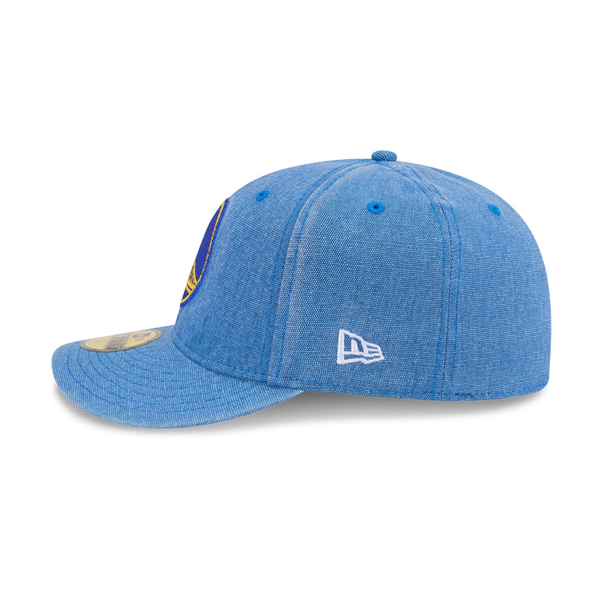 Warriors NBA Hardwood Classic Blue 59FIFTY Fitted Cap - Image 6