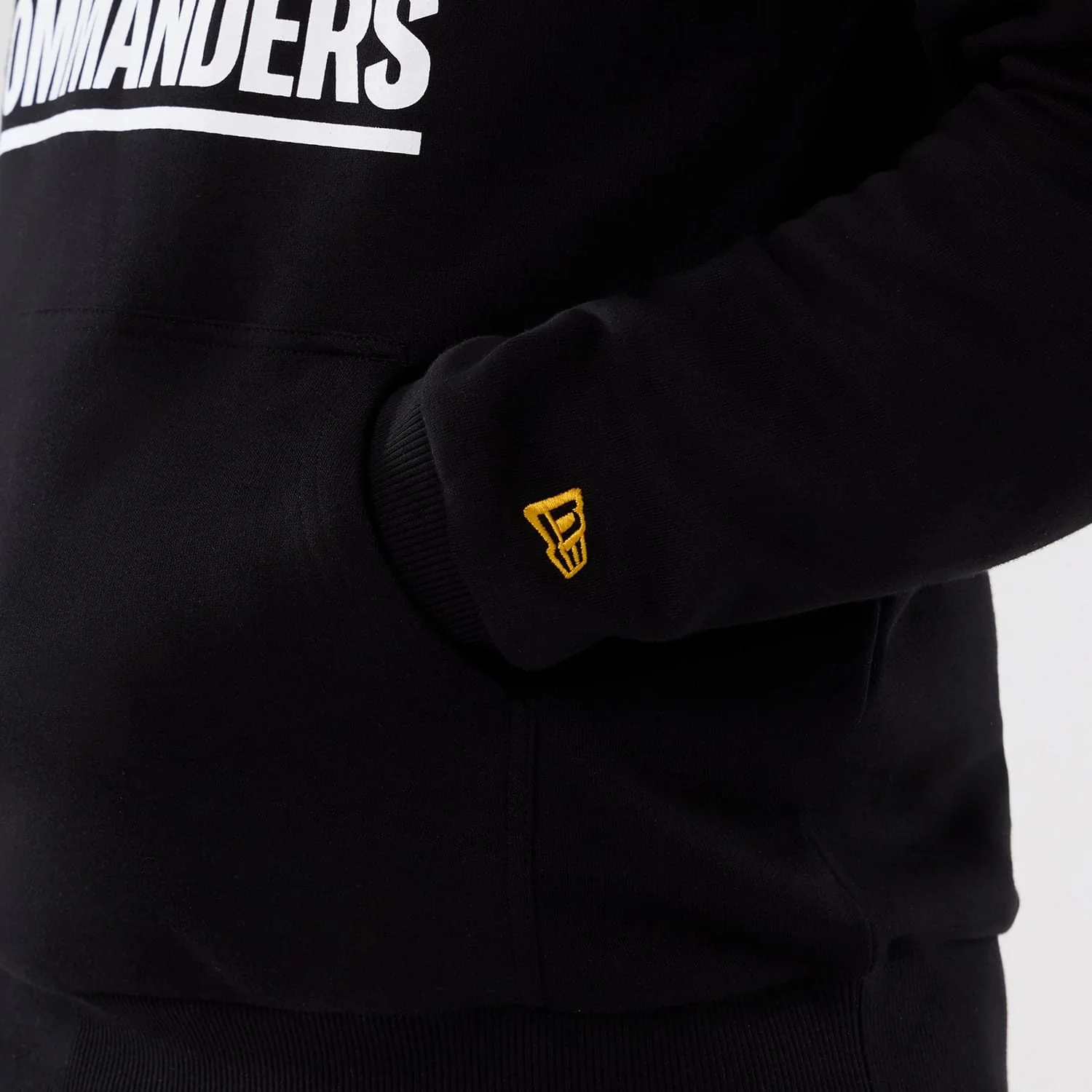Washington Commanders NFL International Series Games 2025 Black Pullover Hoodie - Image 4