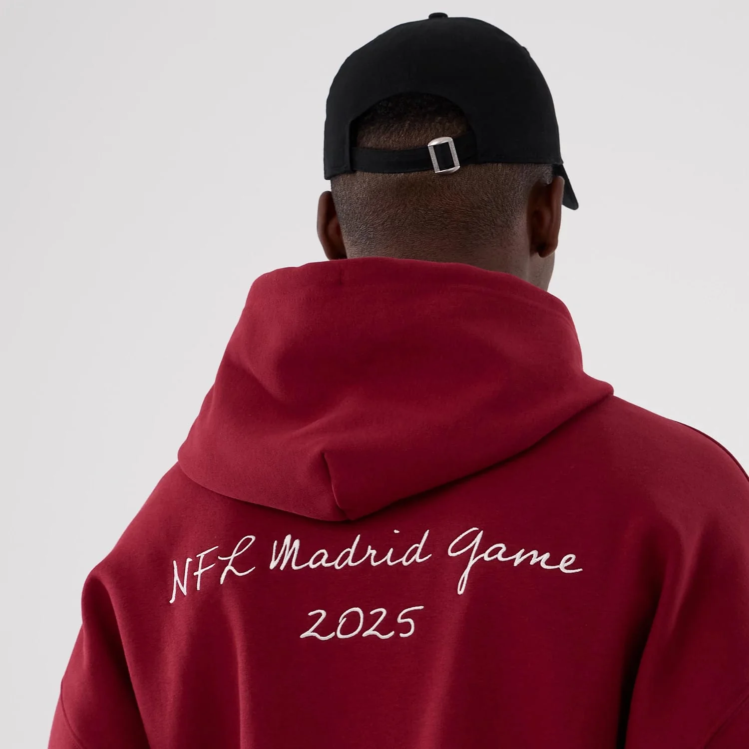 Washington Commanders NFL International Series Games 2025 Dark Red Premium Pullover Hoodie - Image 6