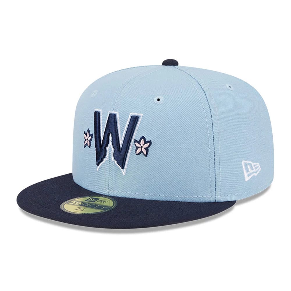 Washington Nationals MLB City Connect Light Blue 59FIFTY Fitted Cap