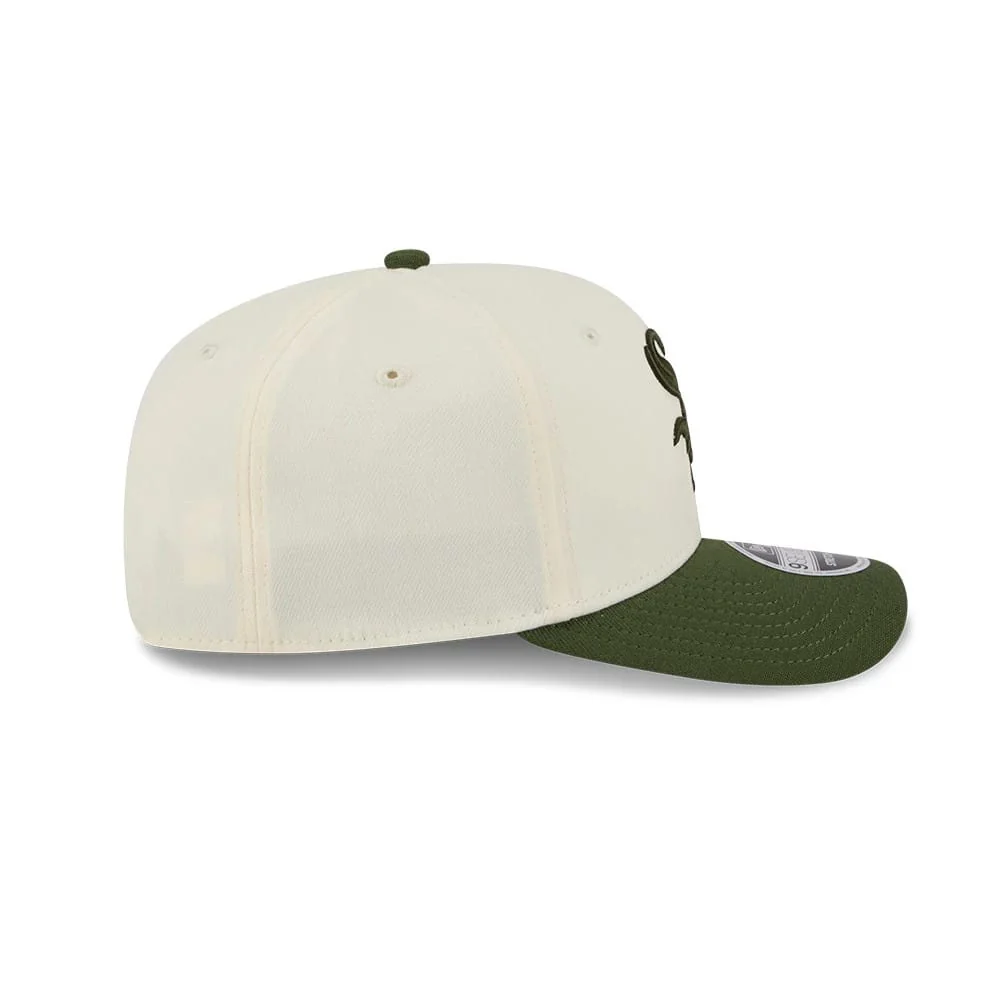 White Sox MLB Rifle Green 9SEVENTY Stretch Snap Adjustable Cap - Image 6