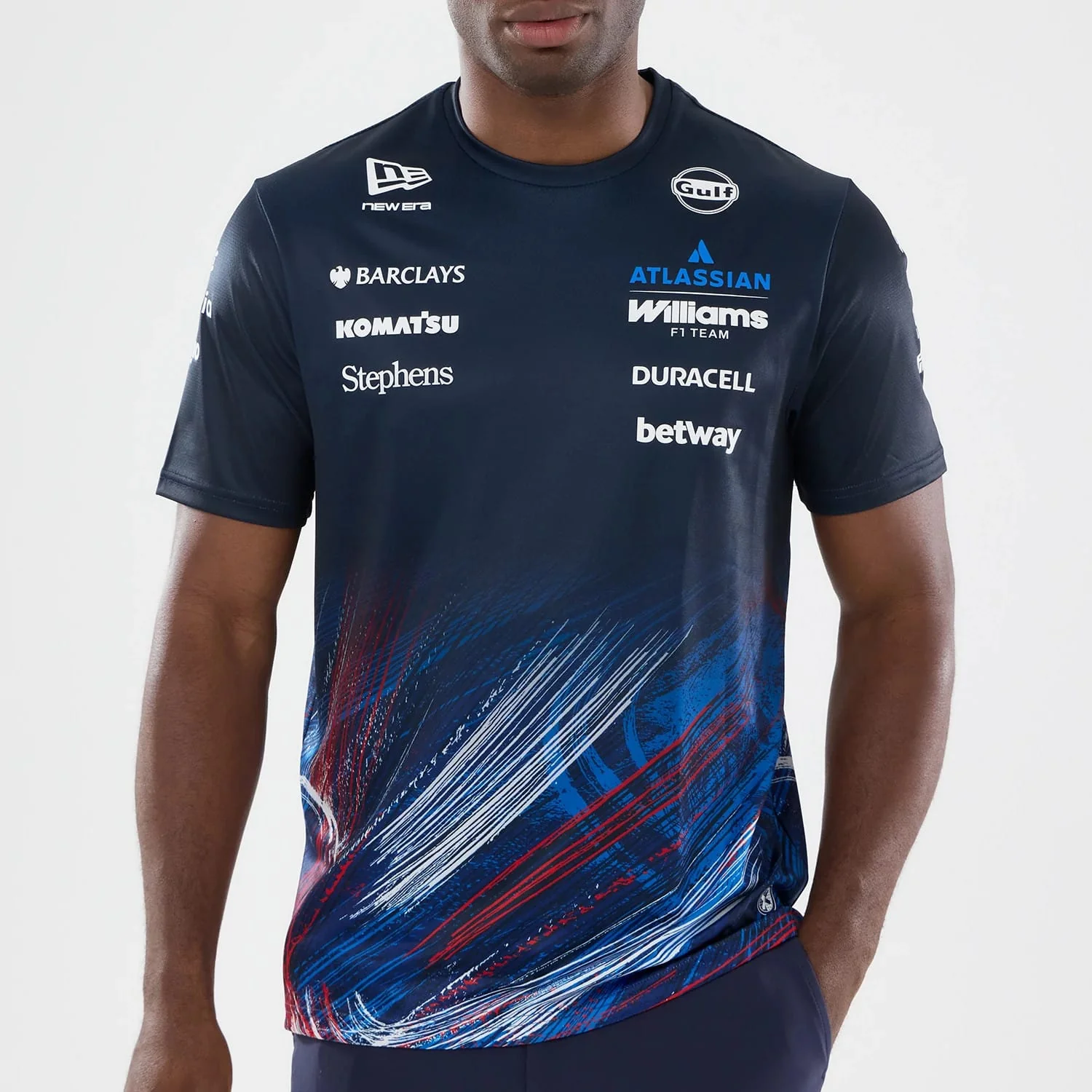 Williams GB Race Special Tech Navy T-Shirt - Image 3