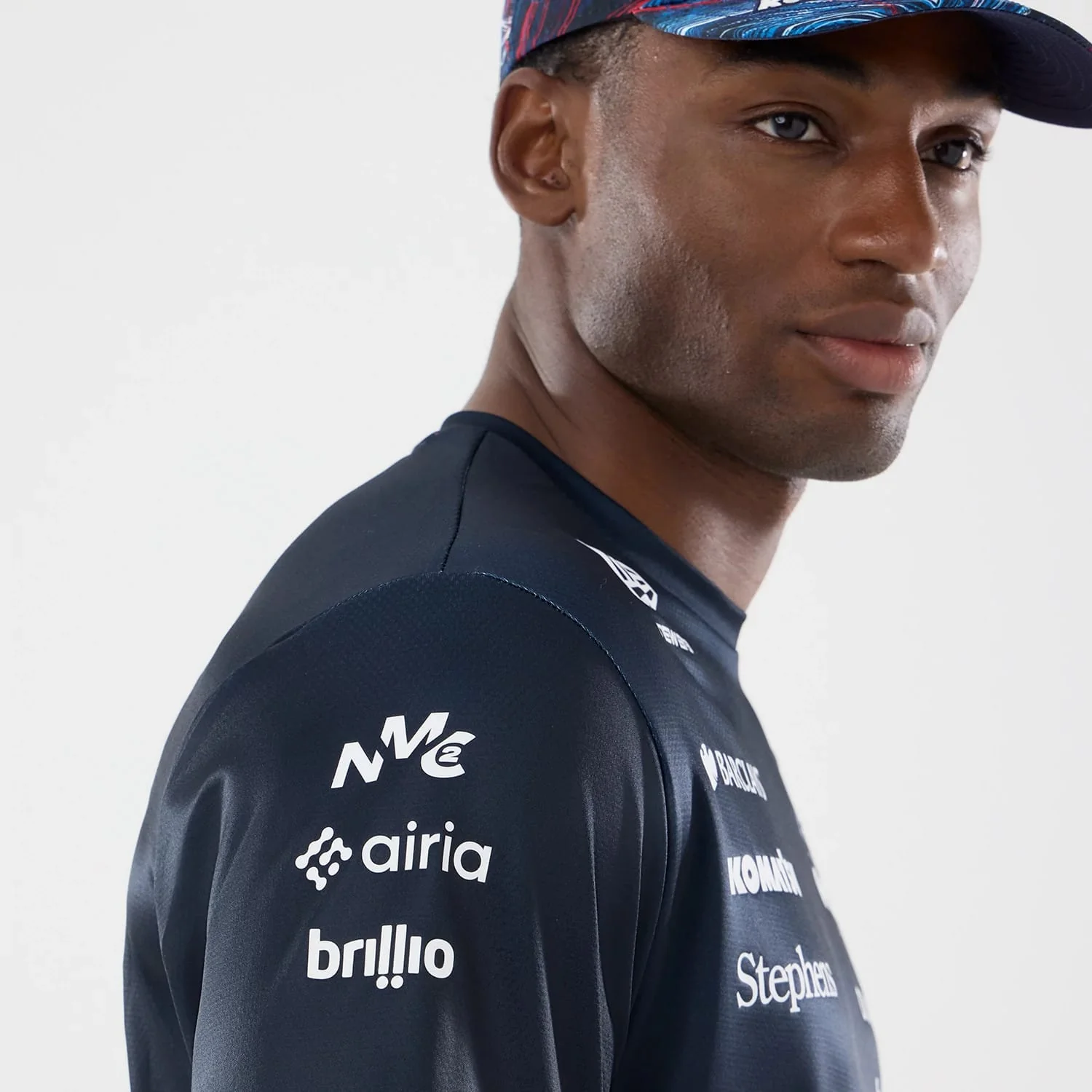 Williams GB Race Special Tech Navy T-Shirt - Image 5