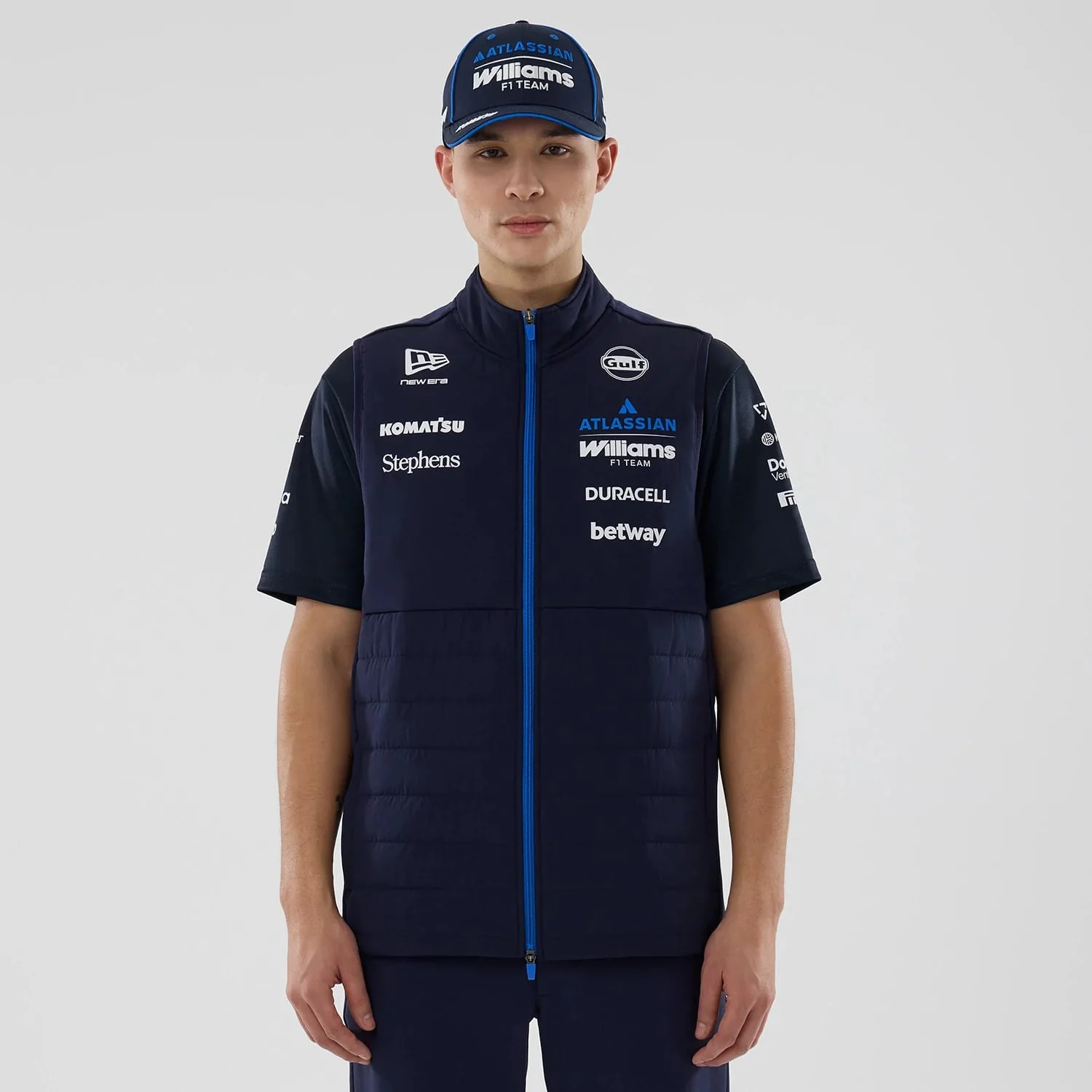 Williams Navy Gilet
