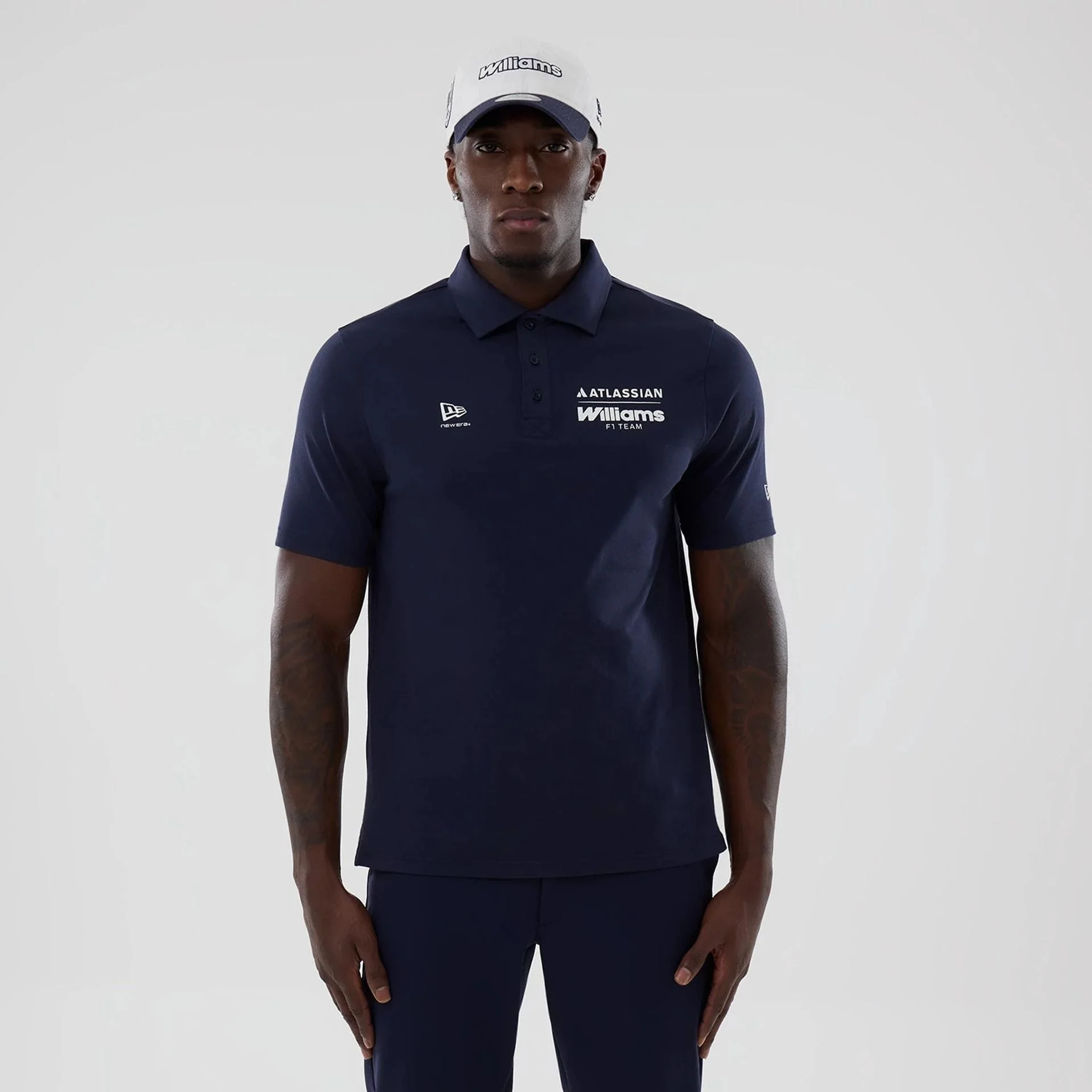 Williams Navy Polo T-Shirt