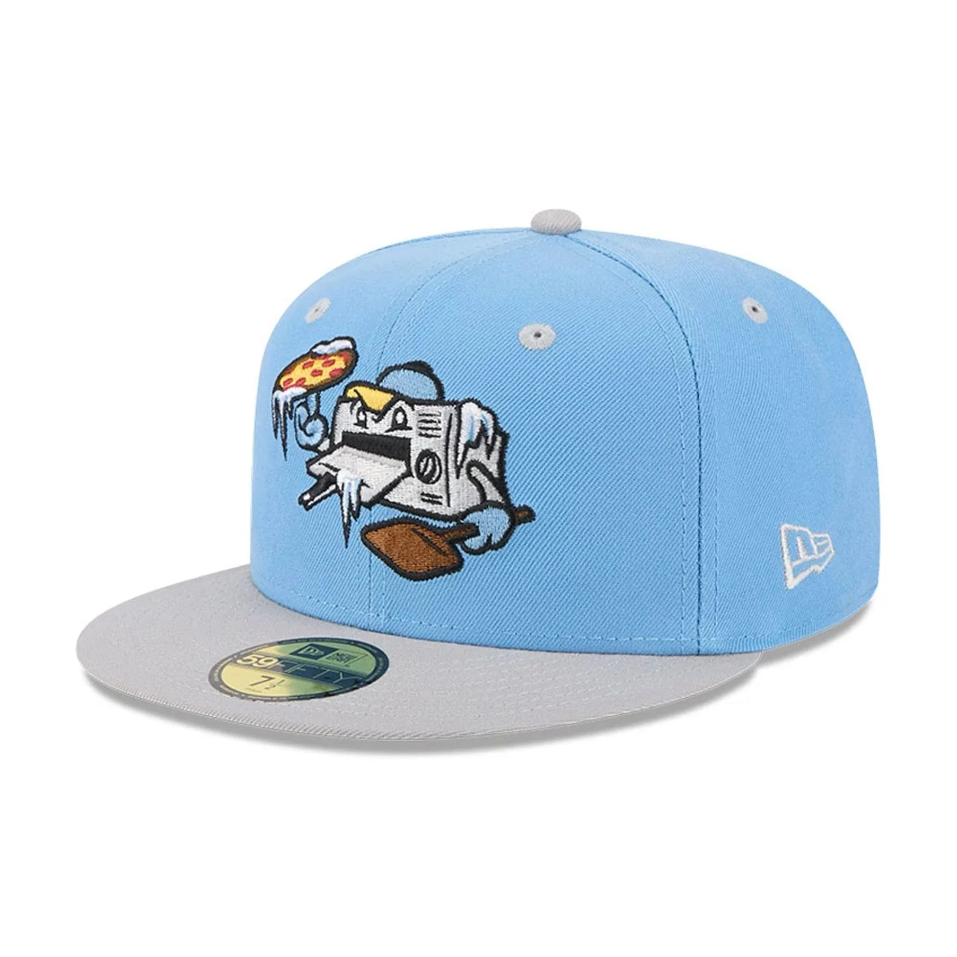 Wisconsin Timber Rattler MiLB Theme Night Pastel Blue 59FIFTY Fitted Cap