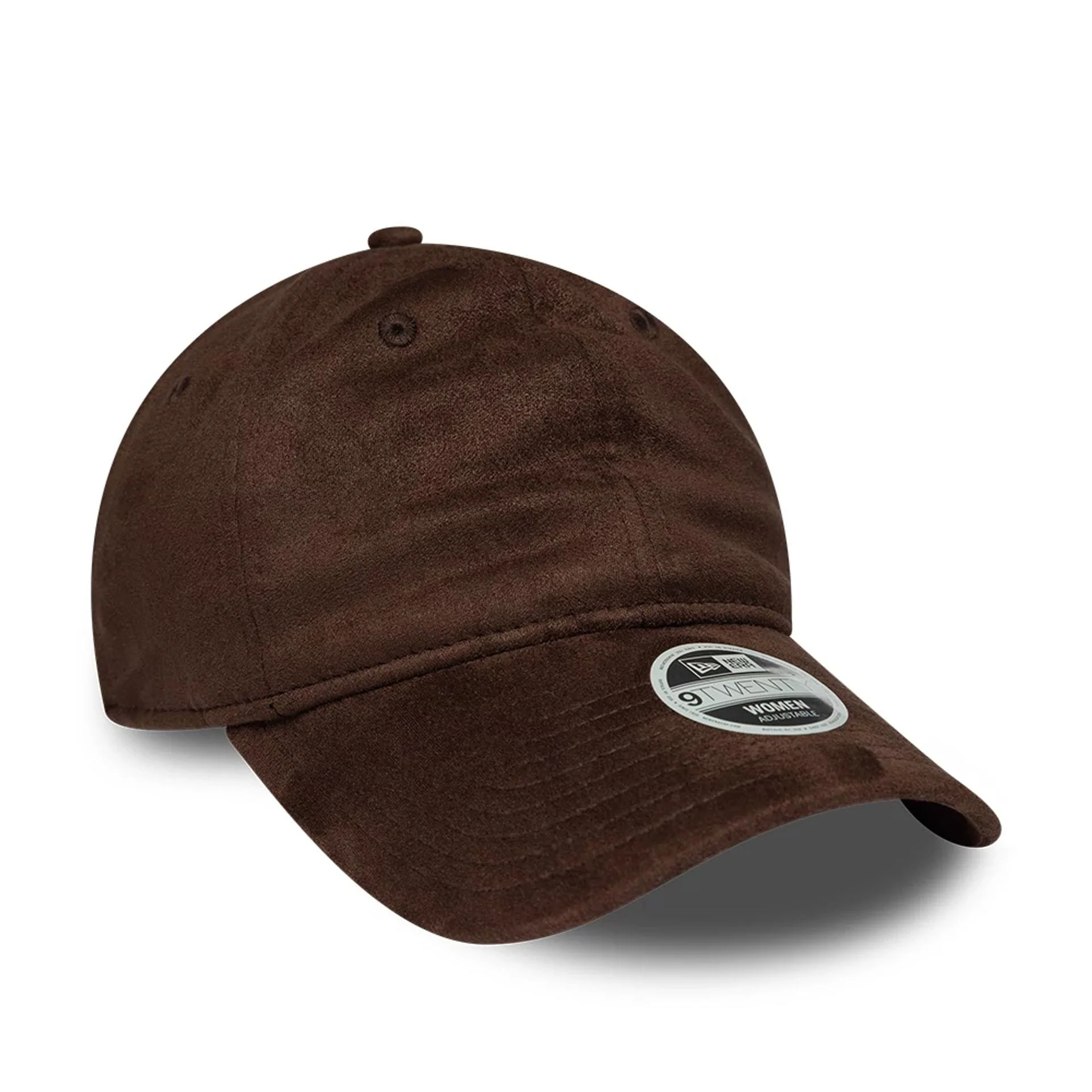 Womens New Era Textured Dark Brown 9TWENTY Adjustable Cap - Image 3