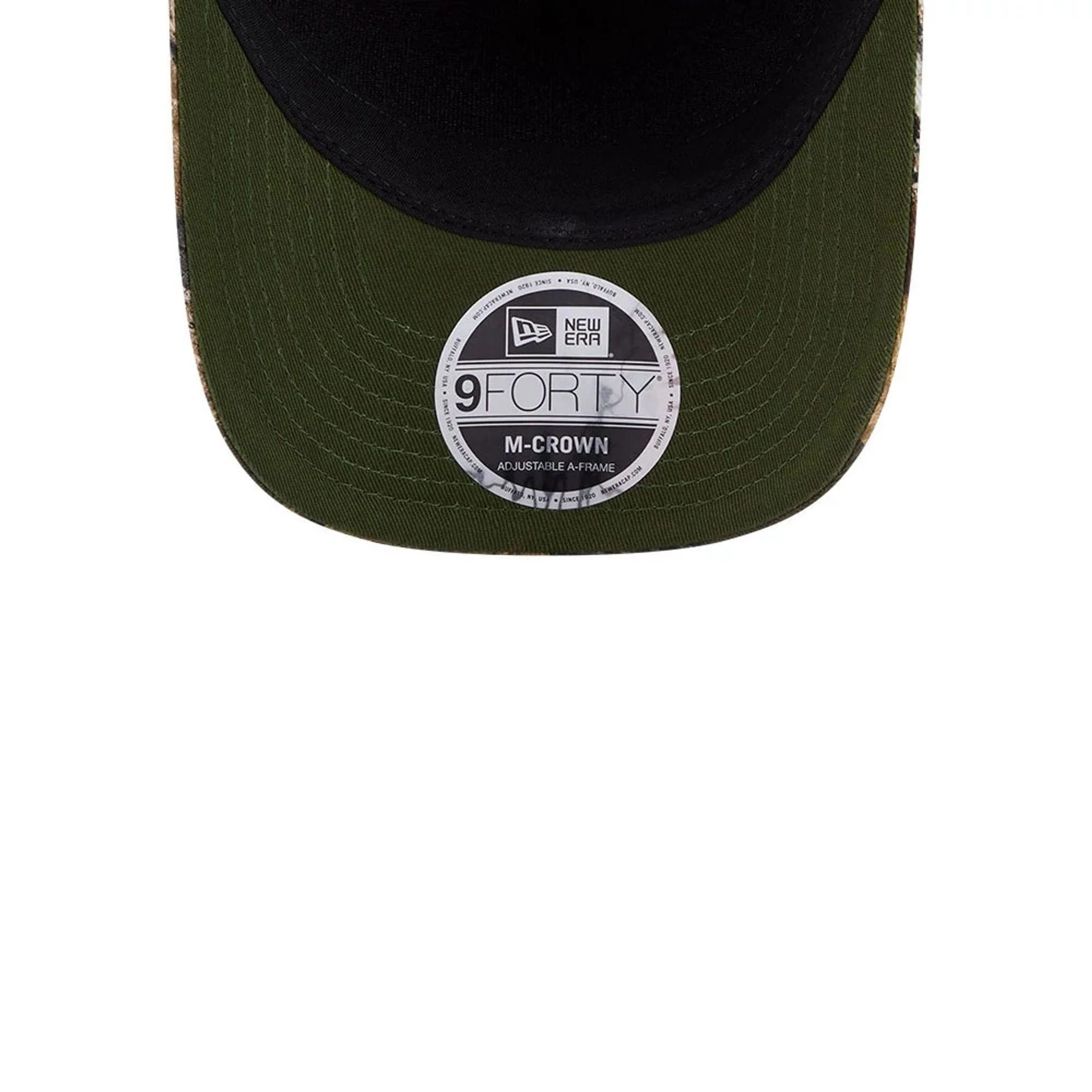 Yankees MLB Cotton Twill Dark Beige 9FORTY M-Crown A-Frame Adjustable Cap - Image 2
