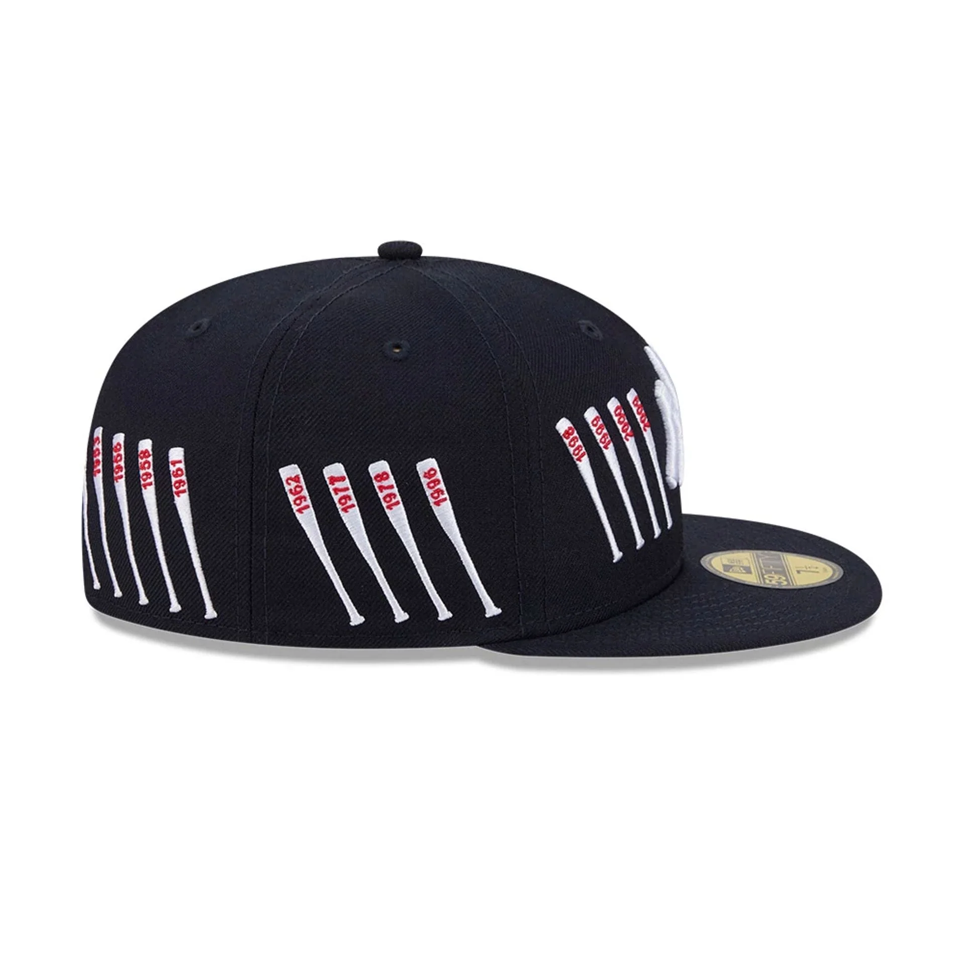 Yankees MLB X Spike Lee Baseball Bats Navy 59FIFTY Fitted Cap - Image 7