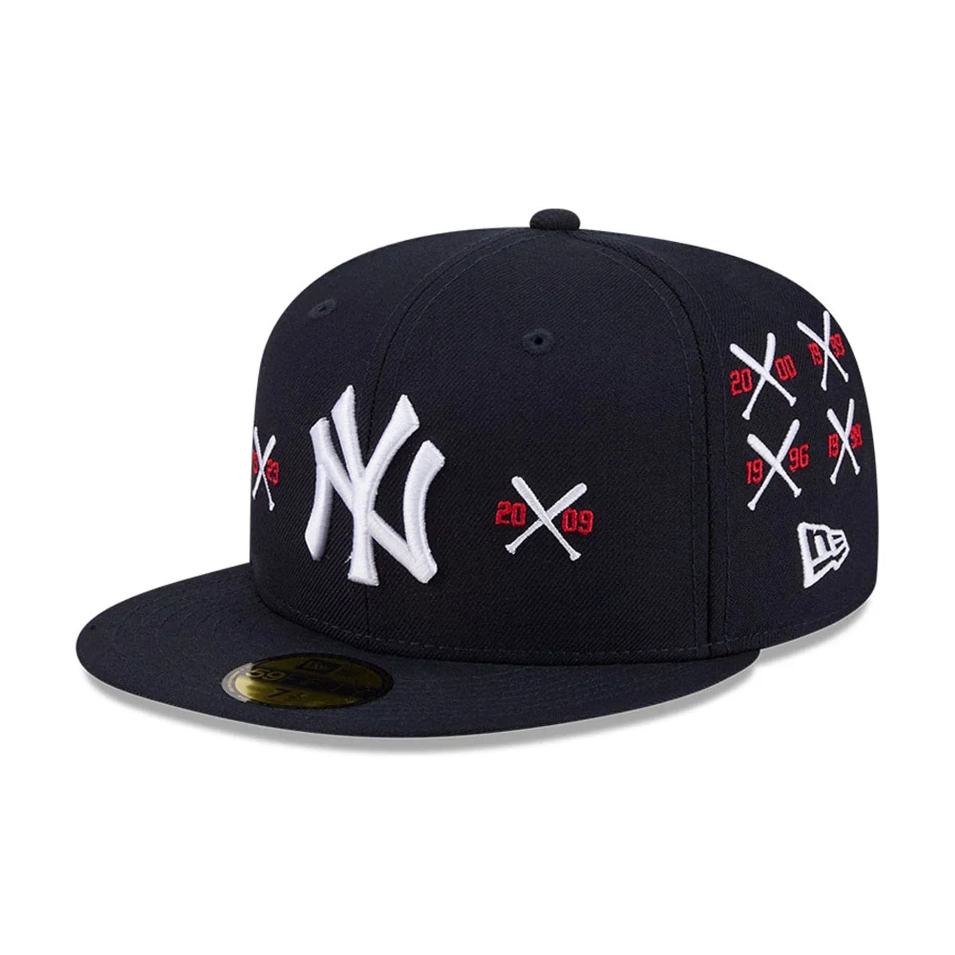 Yankees MLB X Spike Lee Crossed Bats Navy 59FIFTY Fitted Cap
