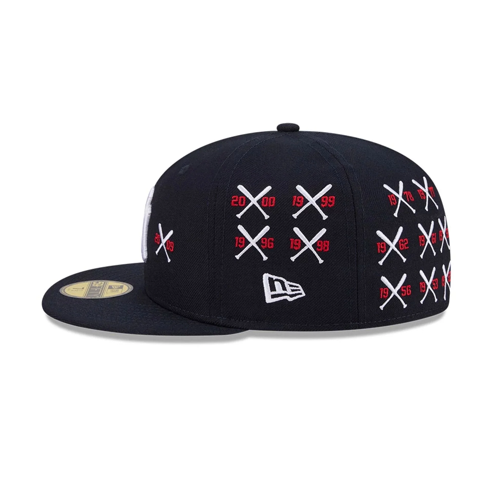 Yankees MLB X Spike Lee Crossed Bats Navy 59FIFTY Fitted Cap - Image 5